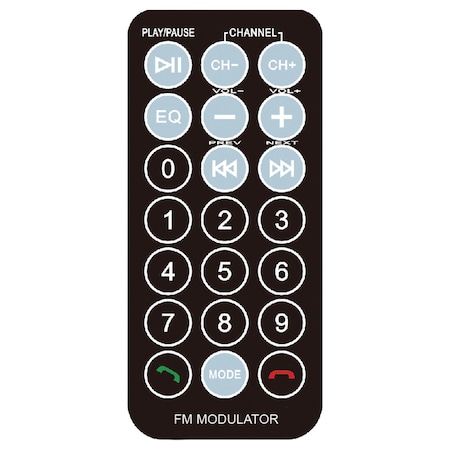 Naxa Bluetooth FM Transmitter with MP3 Player NA-3033